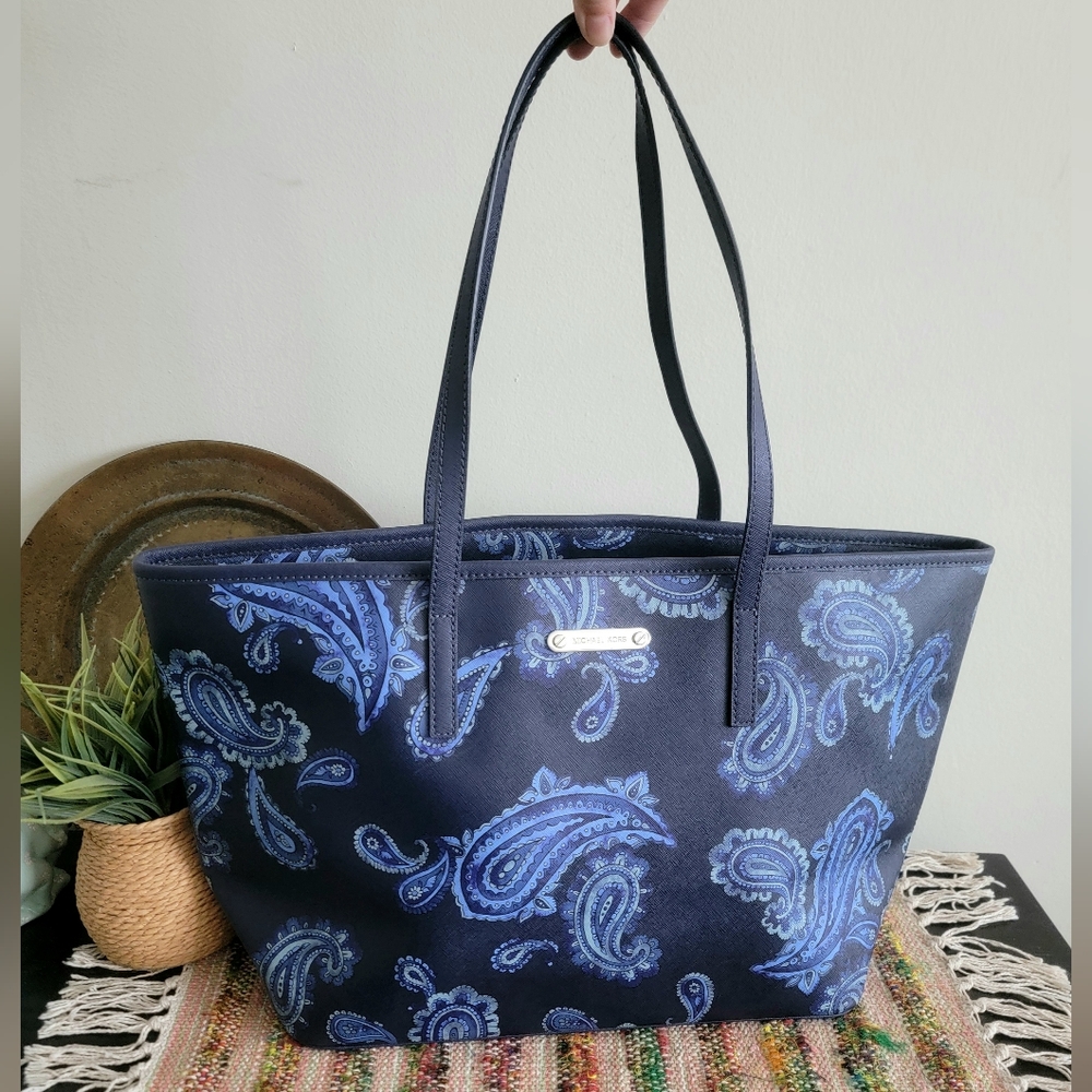 Michael kors tote bag Boho Paisley print new